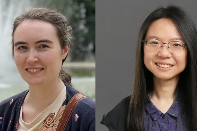 Pictured from left: Jennifer Graham and Adela YiYu Zhang. Photos: Private. 