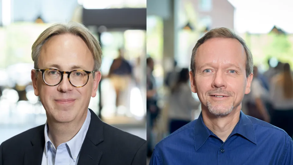 David Silvermyr och Rainer Timm. Foto: Kennet Ruona.