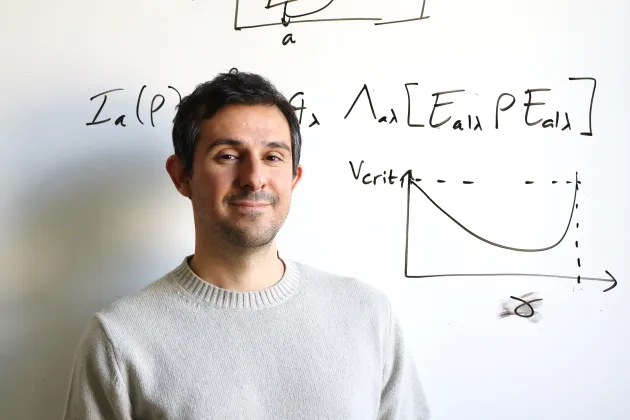 Armin Tavakoli. Foto: Johan Lindskoug.