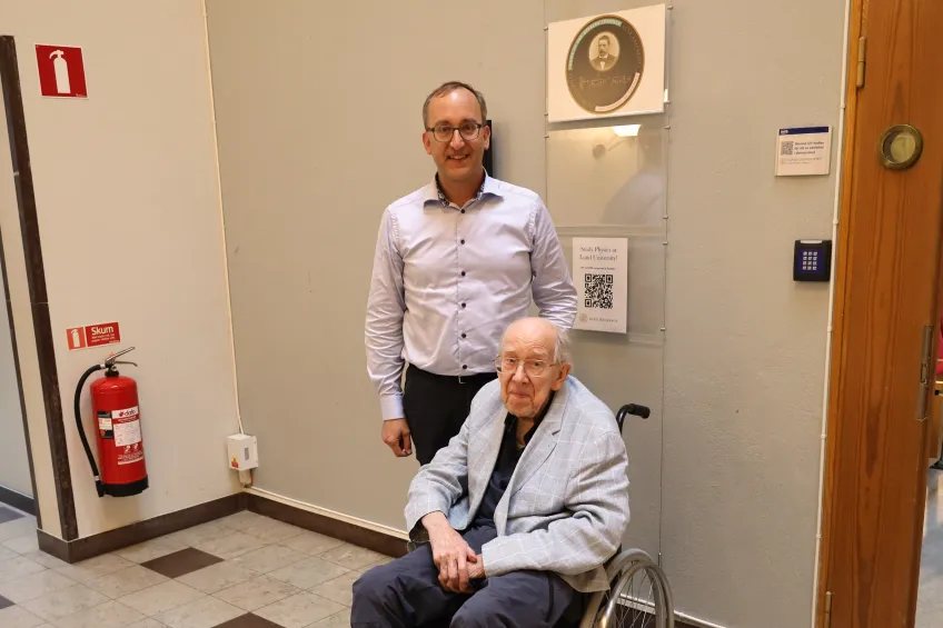 Nils och Hans Ryde. Foto: Johan Lindskoug.